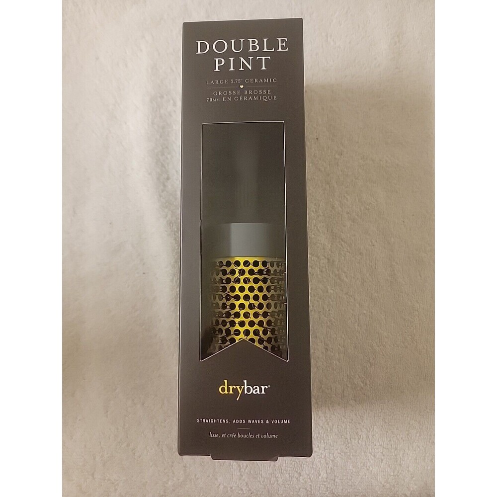 Drybar Double Pint Large Ceramic Round Thermal Hair Brush NEW